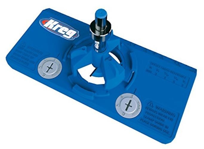 Tool Company KHI-HINGE - Blue Concealed Hinge Jig - Blue