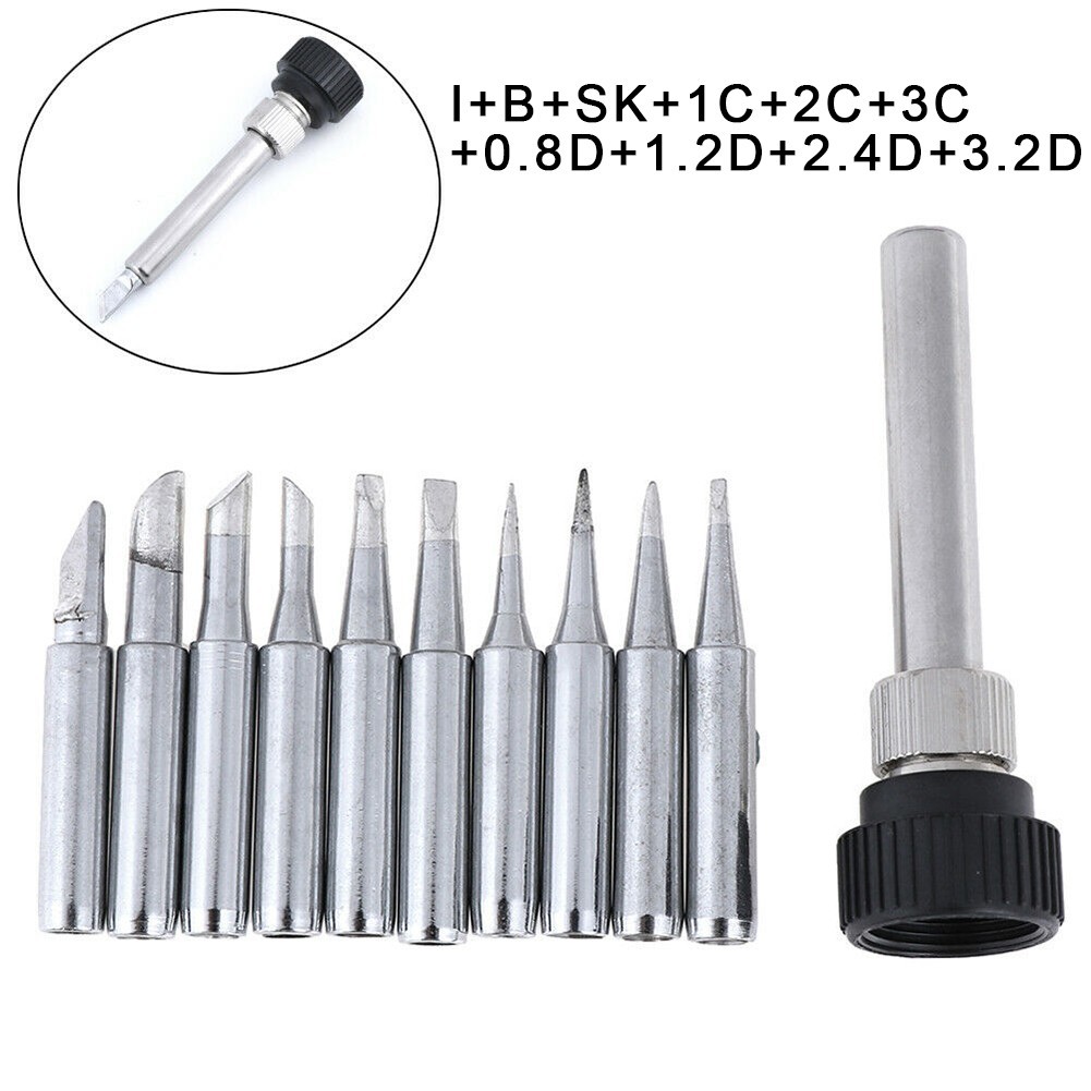 Welding Soldering Tools Soldering Iron Tips 11pcs/set 900M-T New Useful
