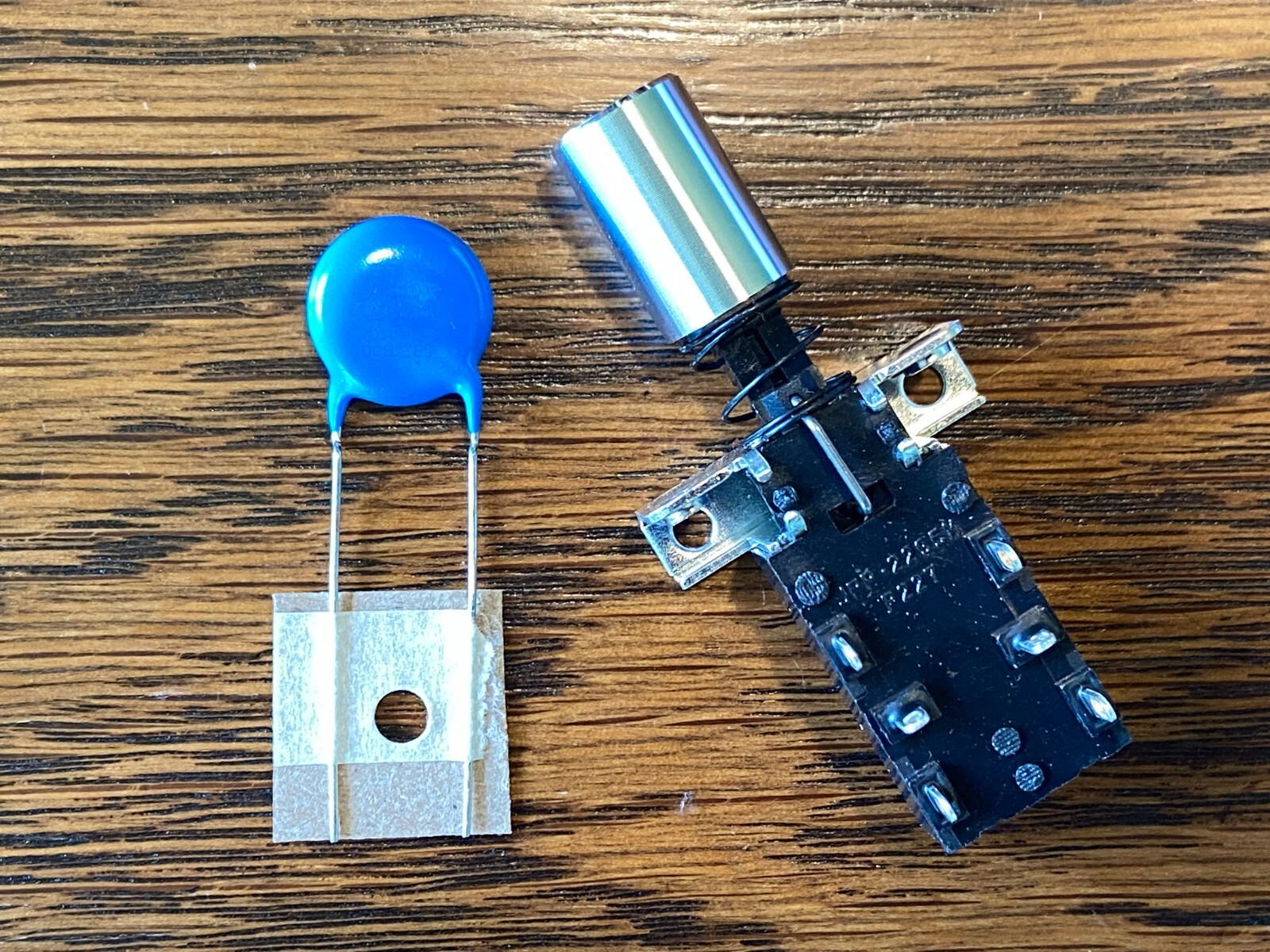 Marantz Power Switch, Knob, & Snubber Cap NEW 2110 2215 2215B 2216 2218 2220