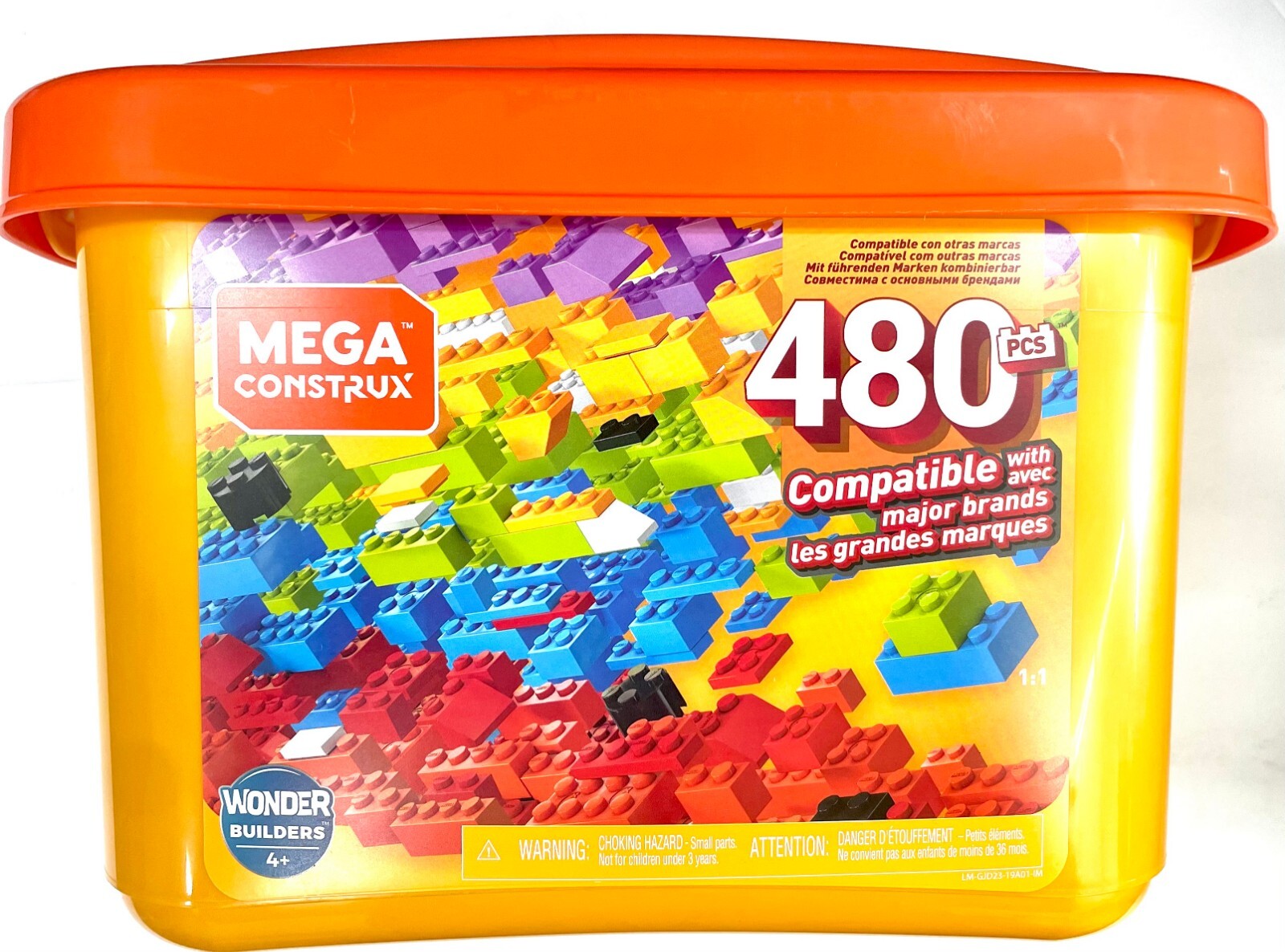 Mega Construx Wonder Builders 480-pc Building Tub