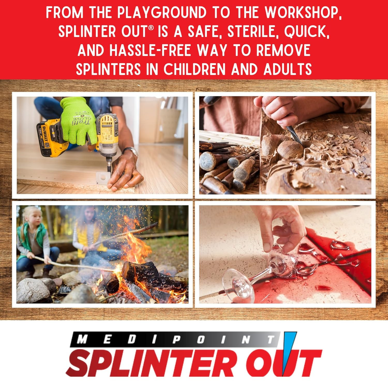 Splinter Out Splinter Remover, 20 Count