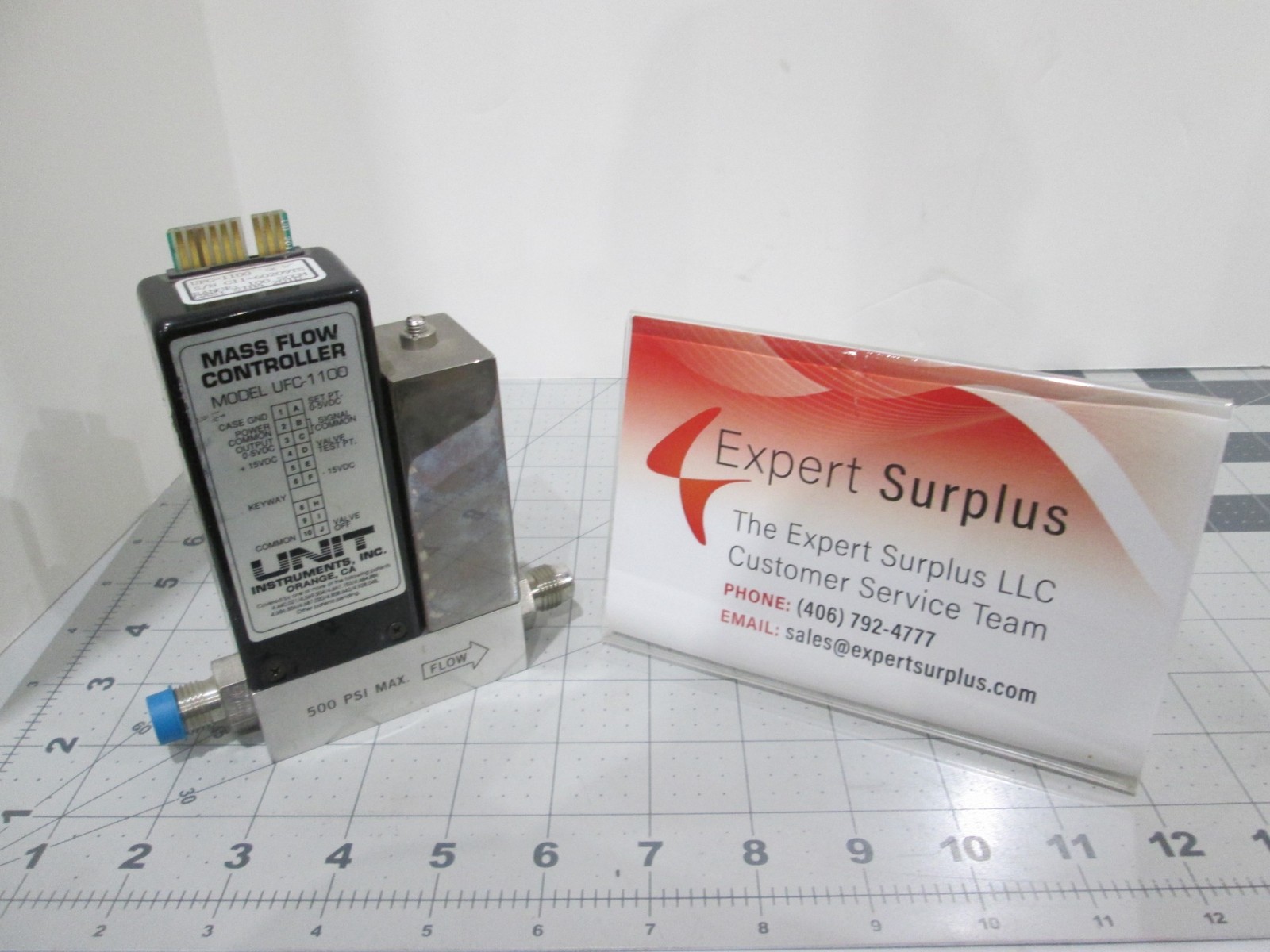 Unit, UFC-1100, Mass Flow Controller, SiH4, 100 SCCM, Used