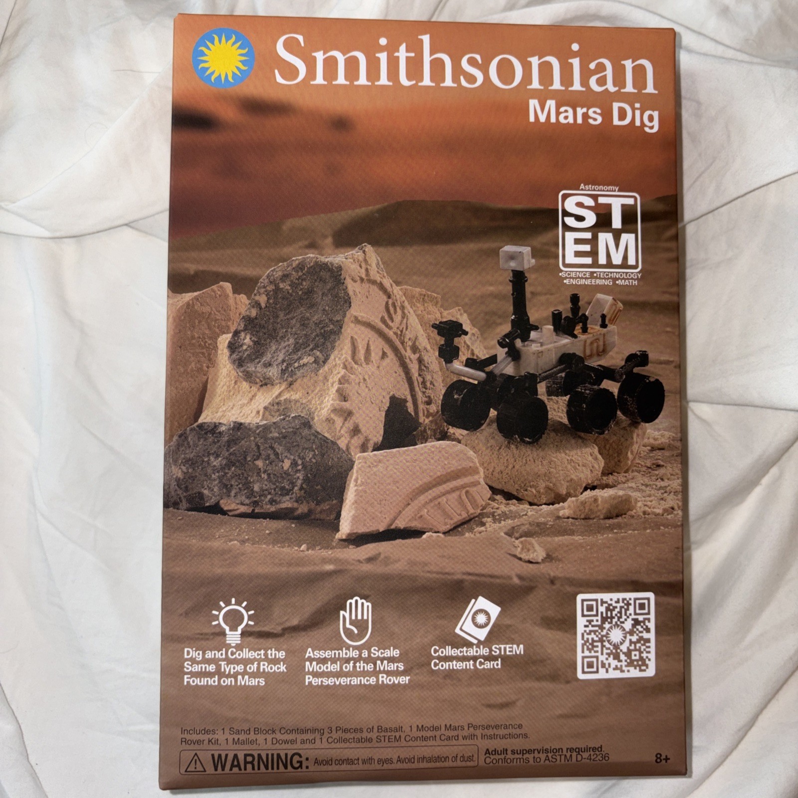 New Smithsonian Mars Dig STEM Kit Factory Sealed