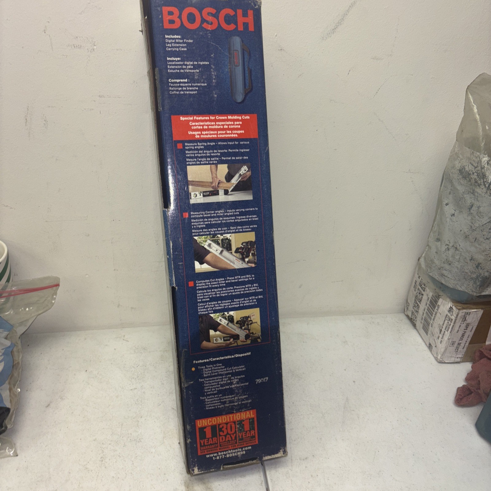Bosch DWM40LK Digital MiterFinder Kit NEW IM BOX