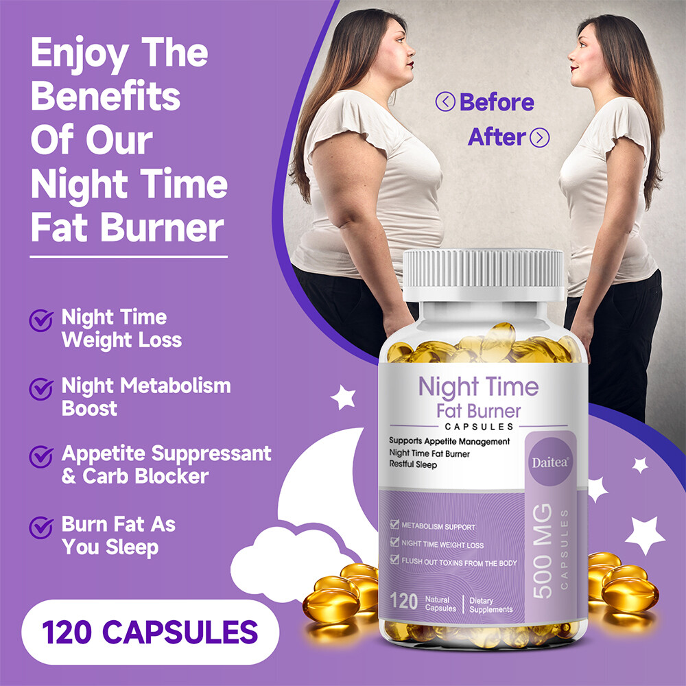 Capsules For Fat Burn Weight Night Time Fat BurnerLoss Appetite Suppressant