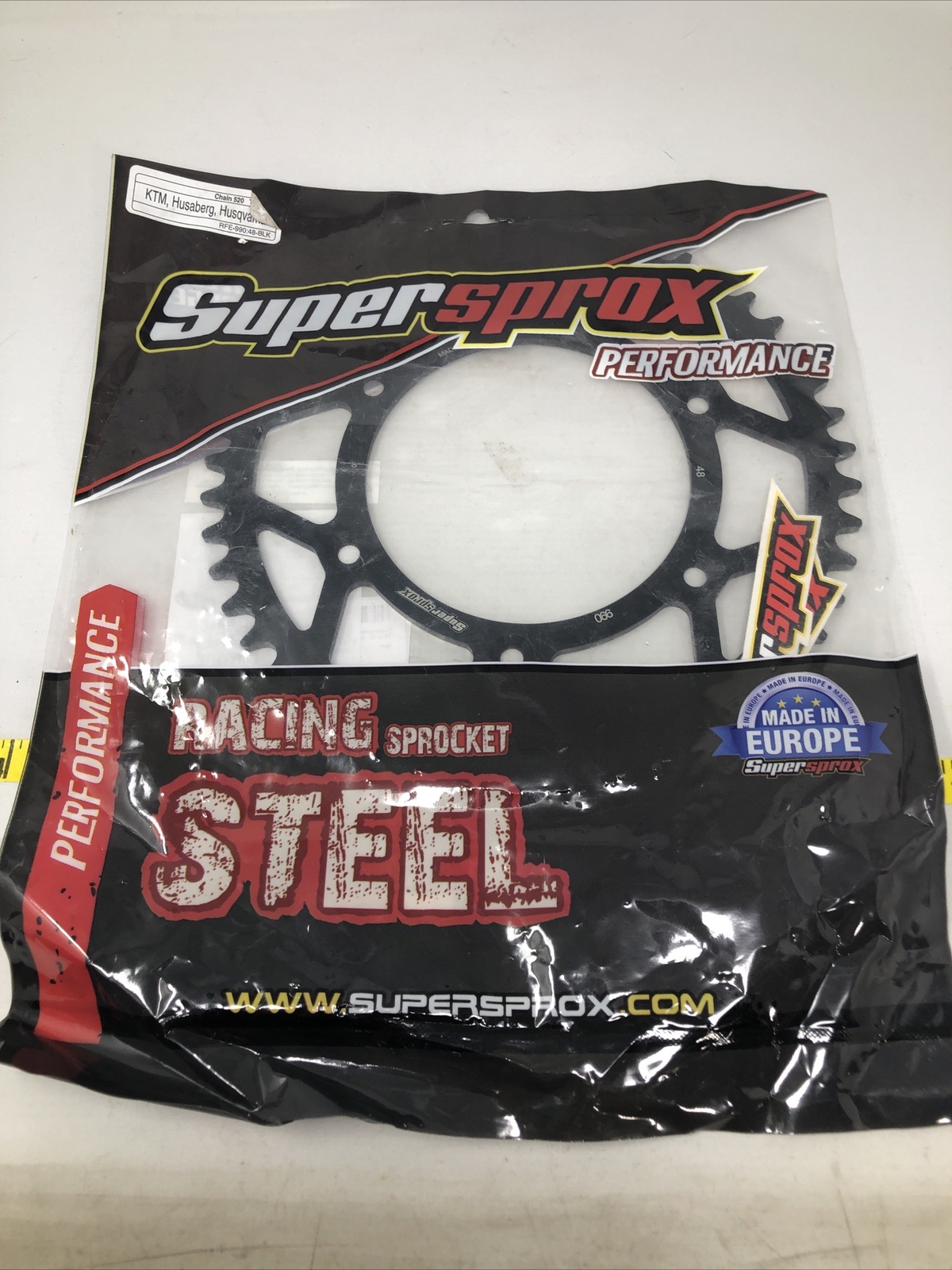 Super Sprox Performance Steel BMX Sprocket 48T for Racing Applications
