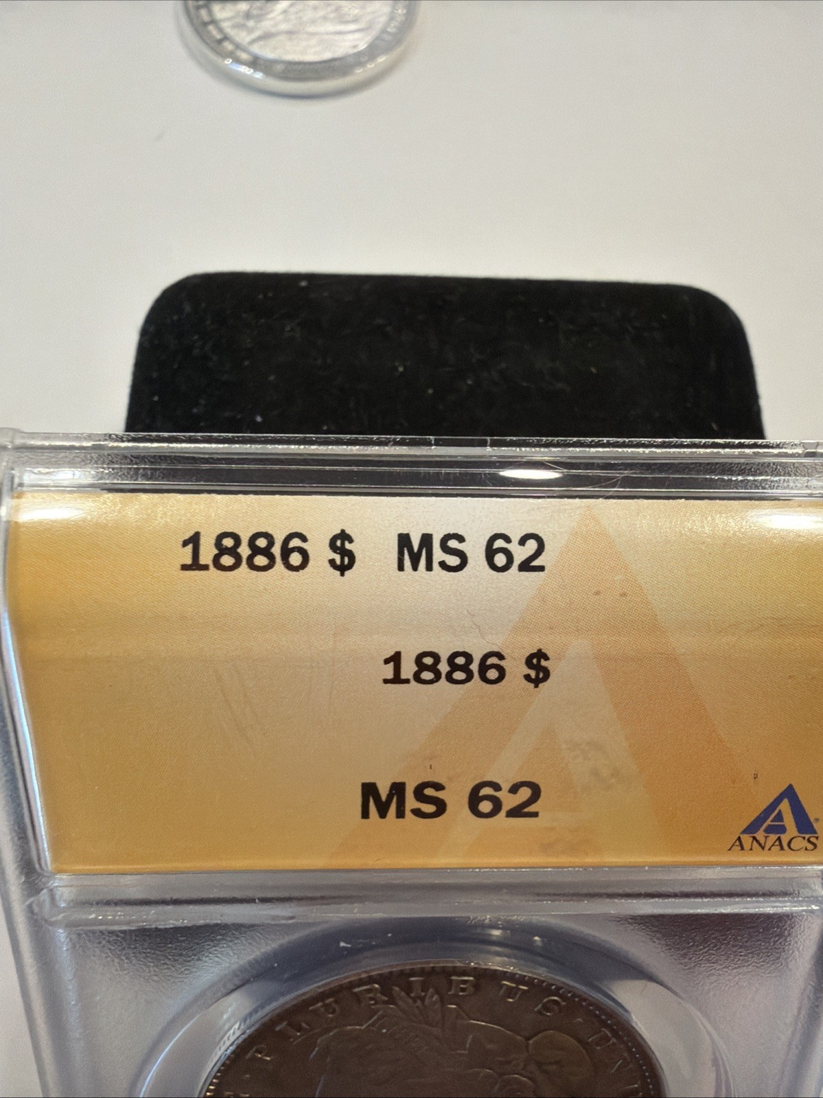 1886 Morgan Silver Dollar ANACS MS62 020639