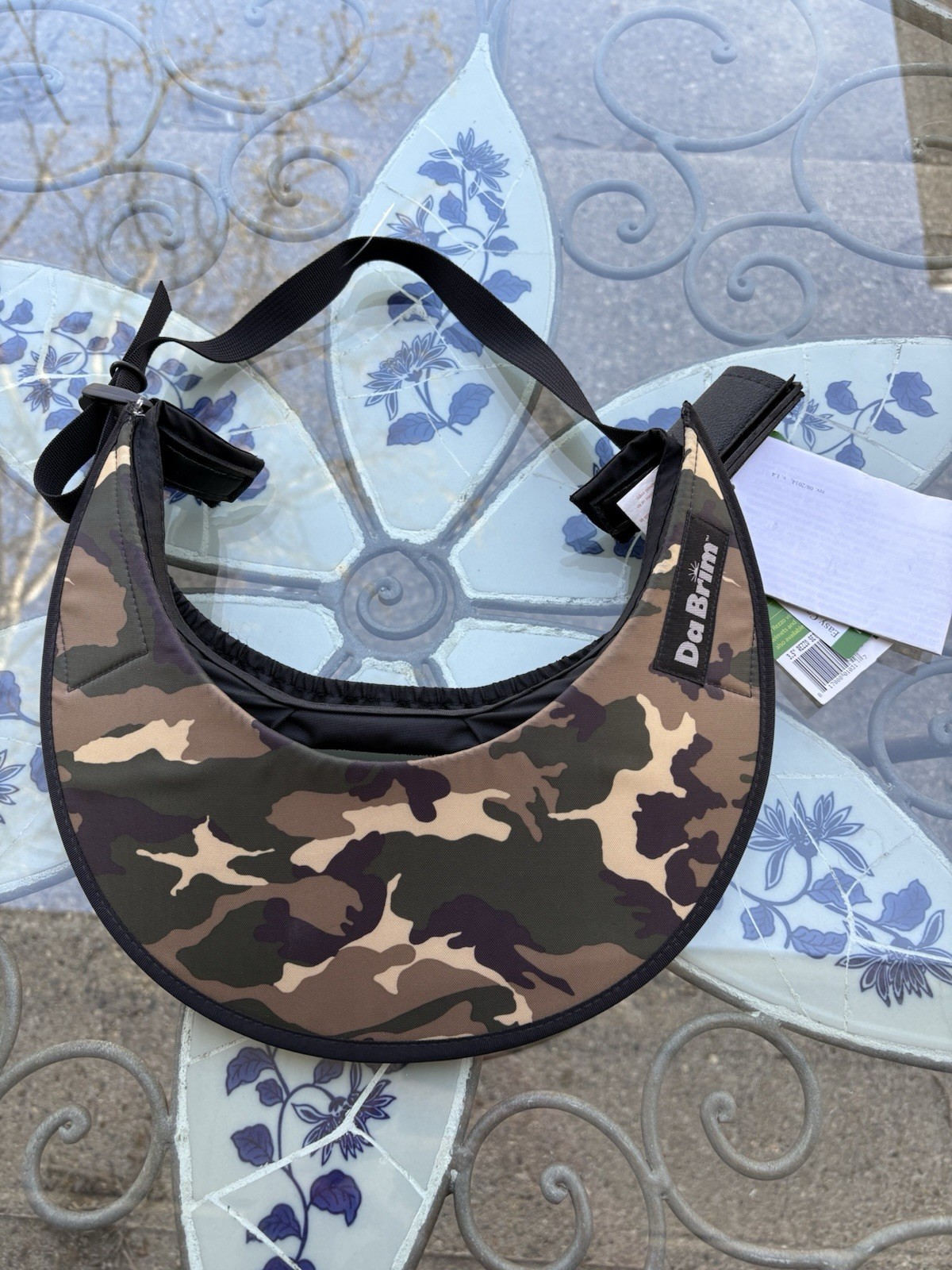 Da Brim Camo Sporty Cycling Helmet Visor One Size Adult