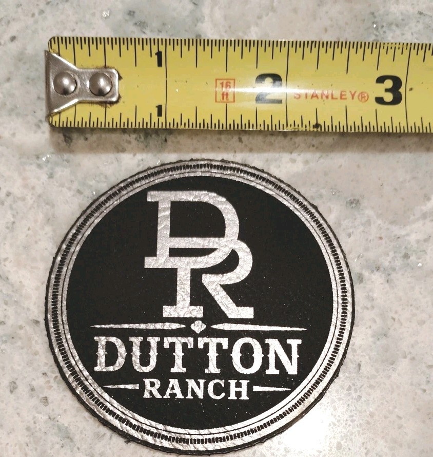 Dutton Ranch Morale Patch From "The Dutton Ranch" Show - Hook & Loop