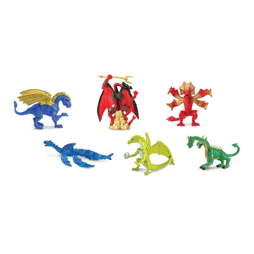 Lair of the Dragons Collection 2 Toob Safari Collectible Toy Mini Figurines