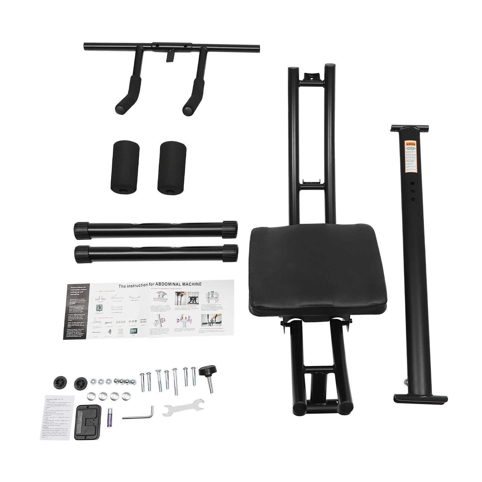 Abdominal Crunch Core Abdominal Workout Ab Trainer Machine Coaster For Home&Gym
