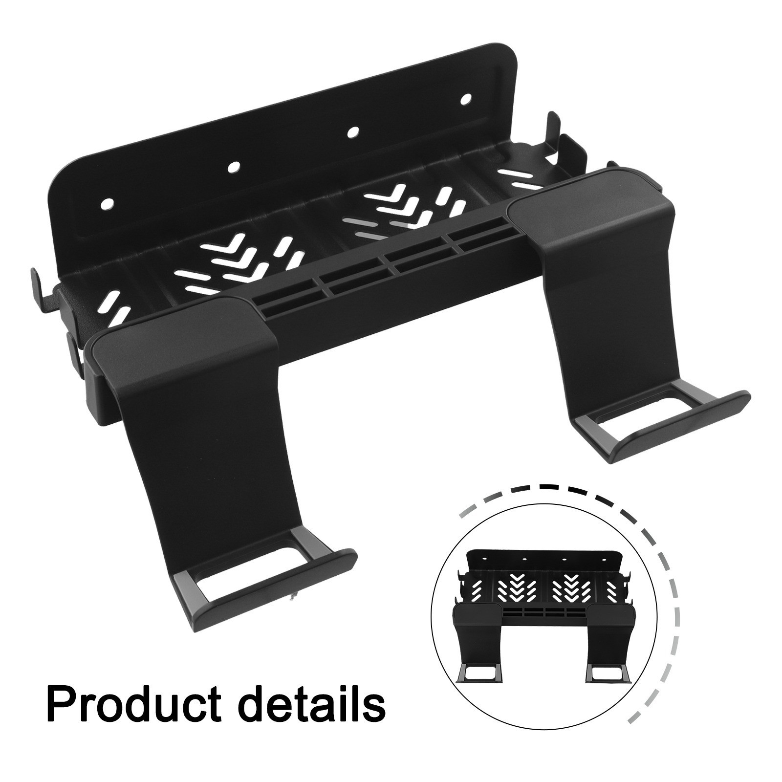 Smart Wall Mount Bracket for Nintendo Switch for 2 Store Controllers and Games