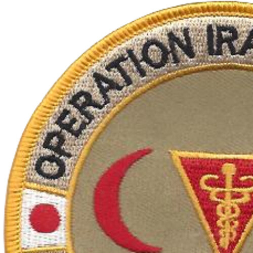 Medical Japan Patch Iraq Oif H8