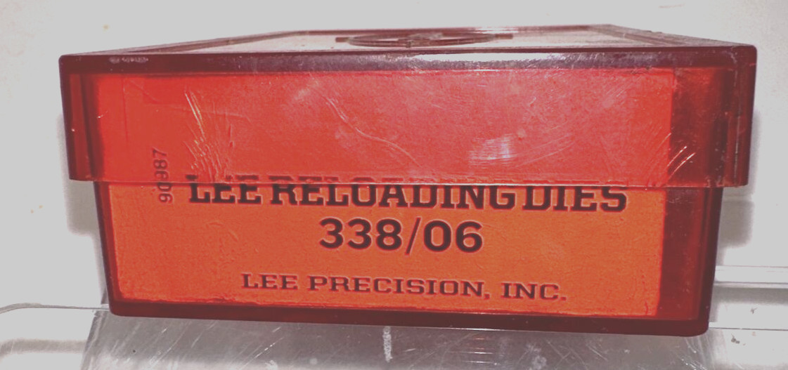 Lee Reloading Dies; 2-Die Set for 338/06. Preowned Excellent.   #90987