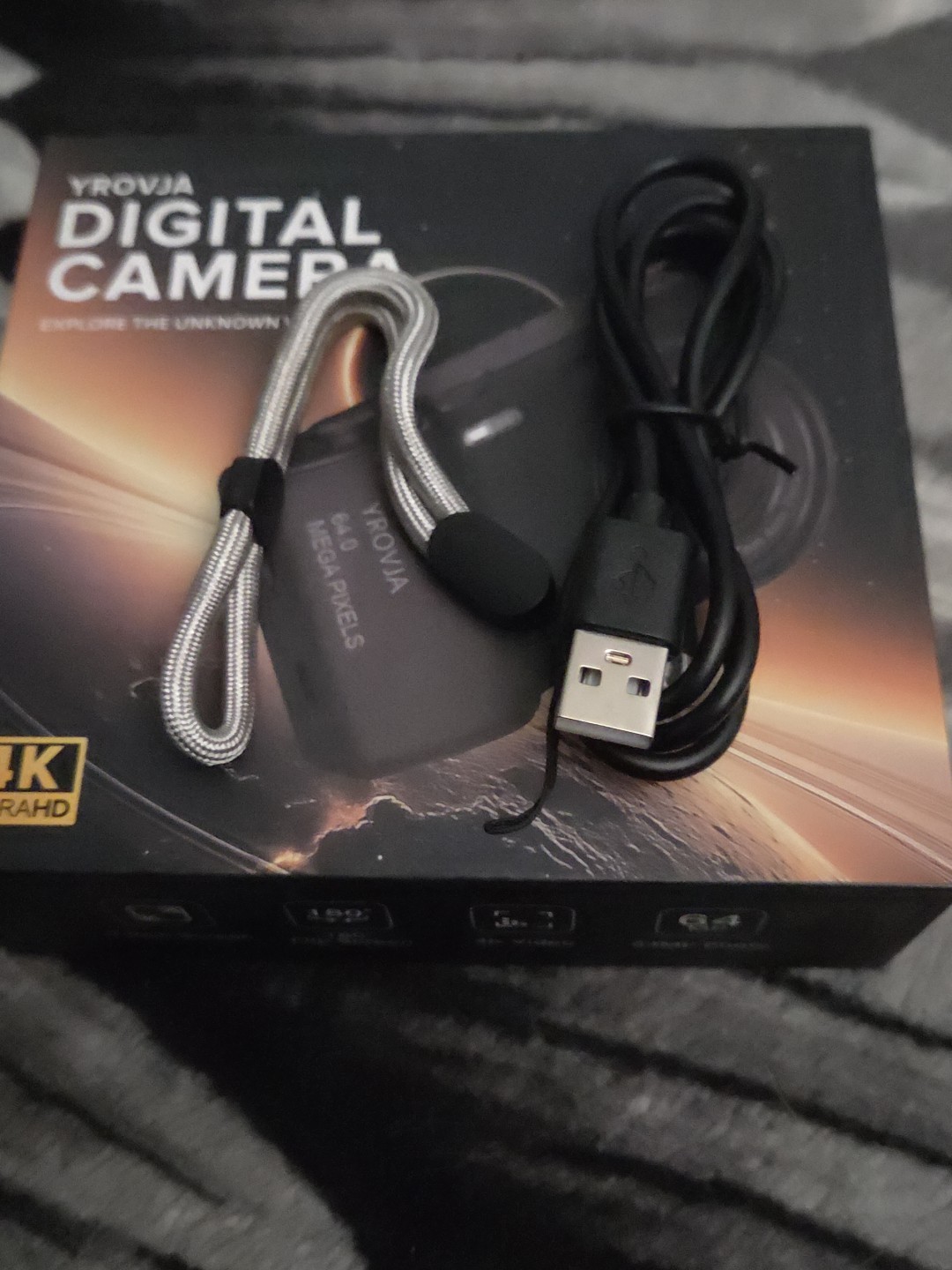 Yrovja Digital Camera 4k