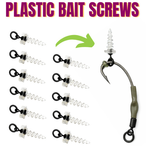 Bait Screws Carp Fishing Rig Ronnie Chod Screw - BAIT SCREWS - UK POSTAGE