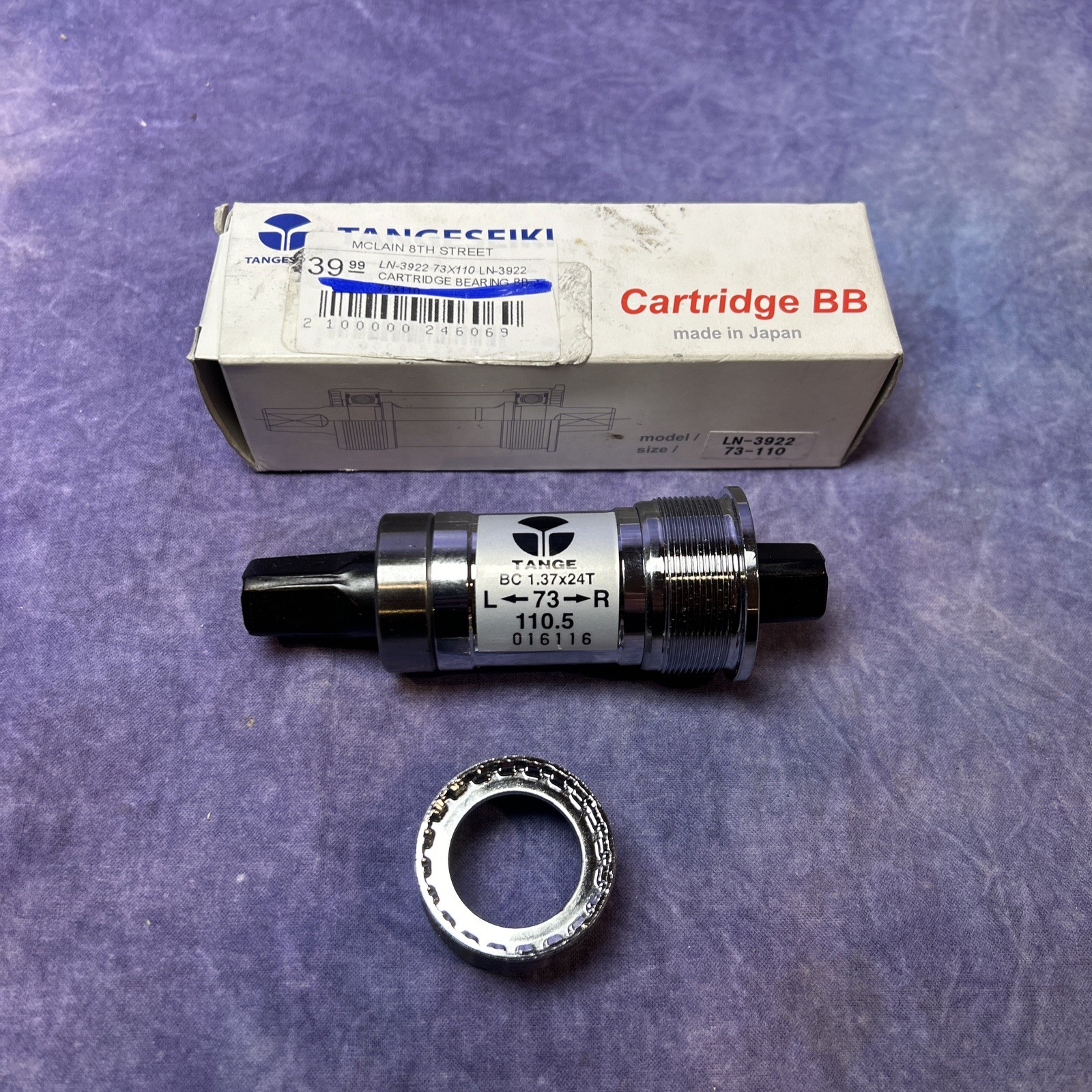 Tange Tangeseiki LN-3922 Bike Crank Bottom Bracket Cartridge Bearings BB 73-110
