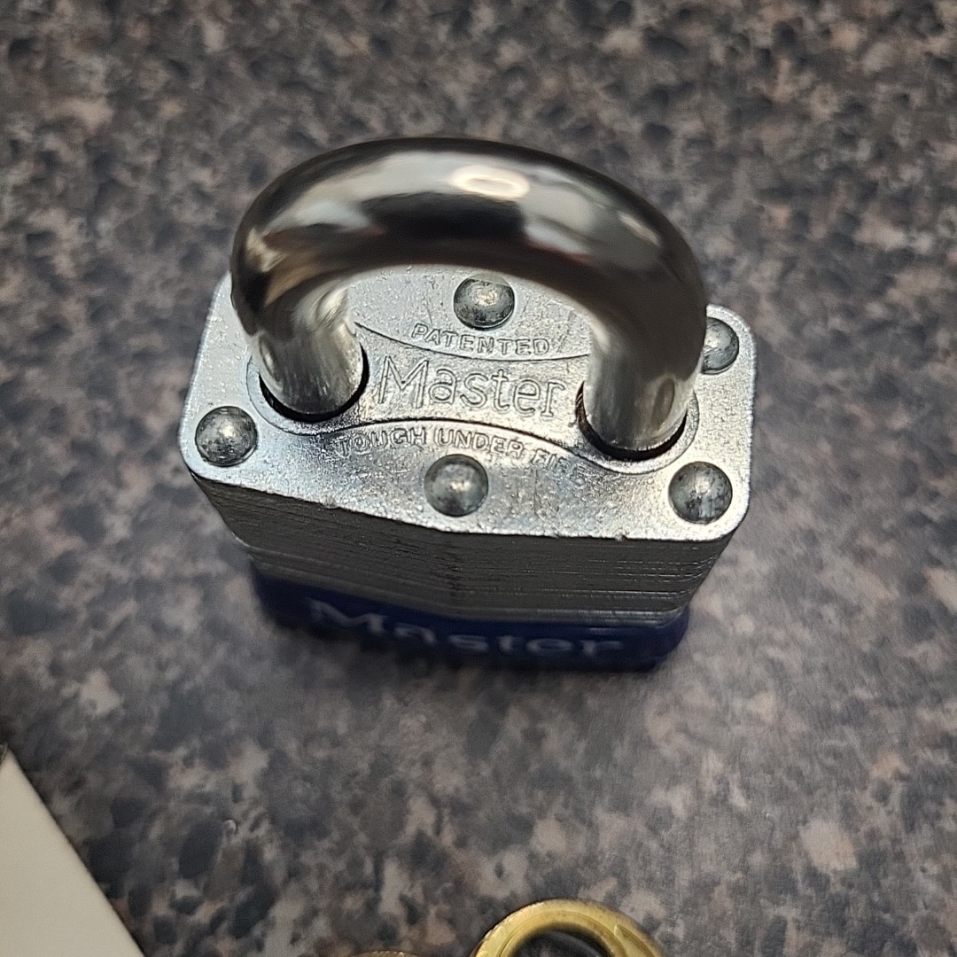 NEW IN BOX Master Lock No.3 Padlock