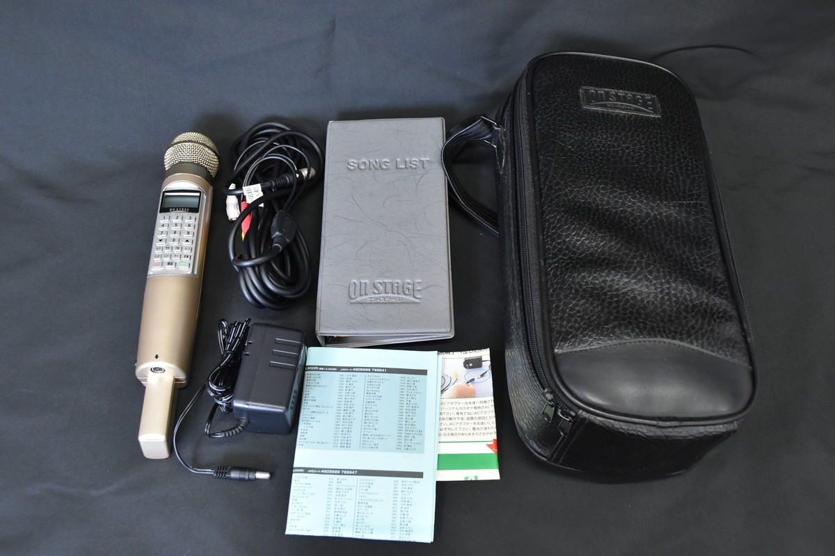 On-Stage Microphone-Style Karaoke System Z-PK700 Enka Kayokyoku Anime Songs