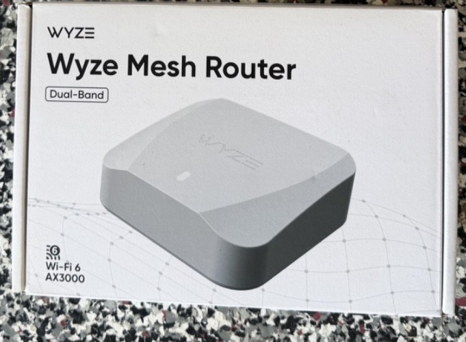 Wyze AX3000 Dual Band Wi-Fi 6 Mesh Router System 2X 1 GBPS Ports WF6DBMR