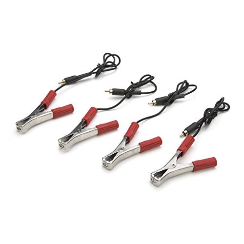 Microphone Transmitter Lead and Clamp Replacement Pack for Wireless 4-Pack