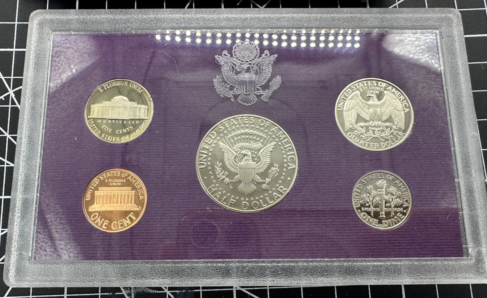 1993-S U.S. Mint Clad Proof 5-Coin Set with Box & COA