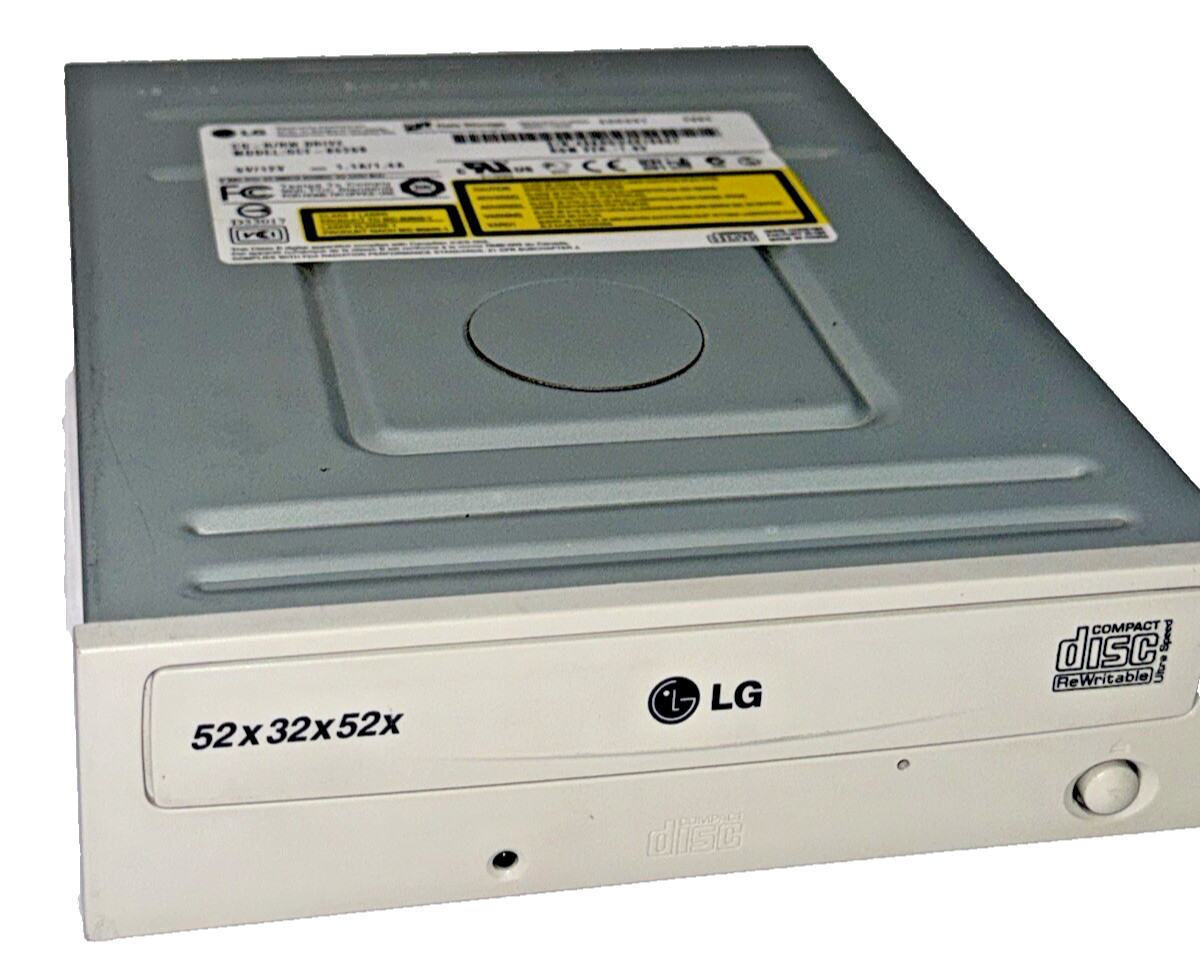 Hitachi LG GCE-8526B 52/32/52 DVD CD-RW 2004 Optical Drive
