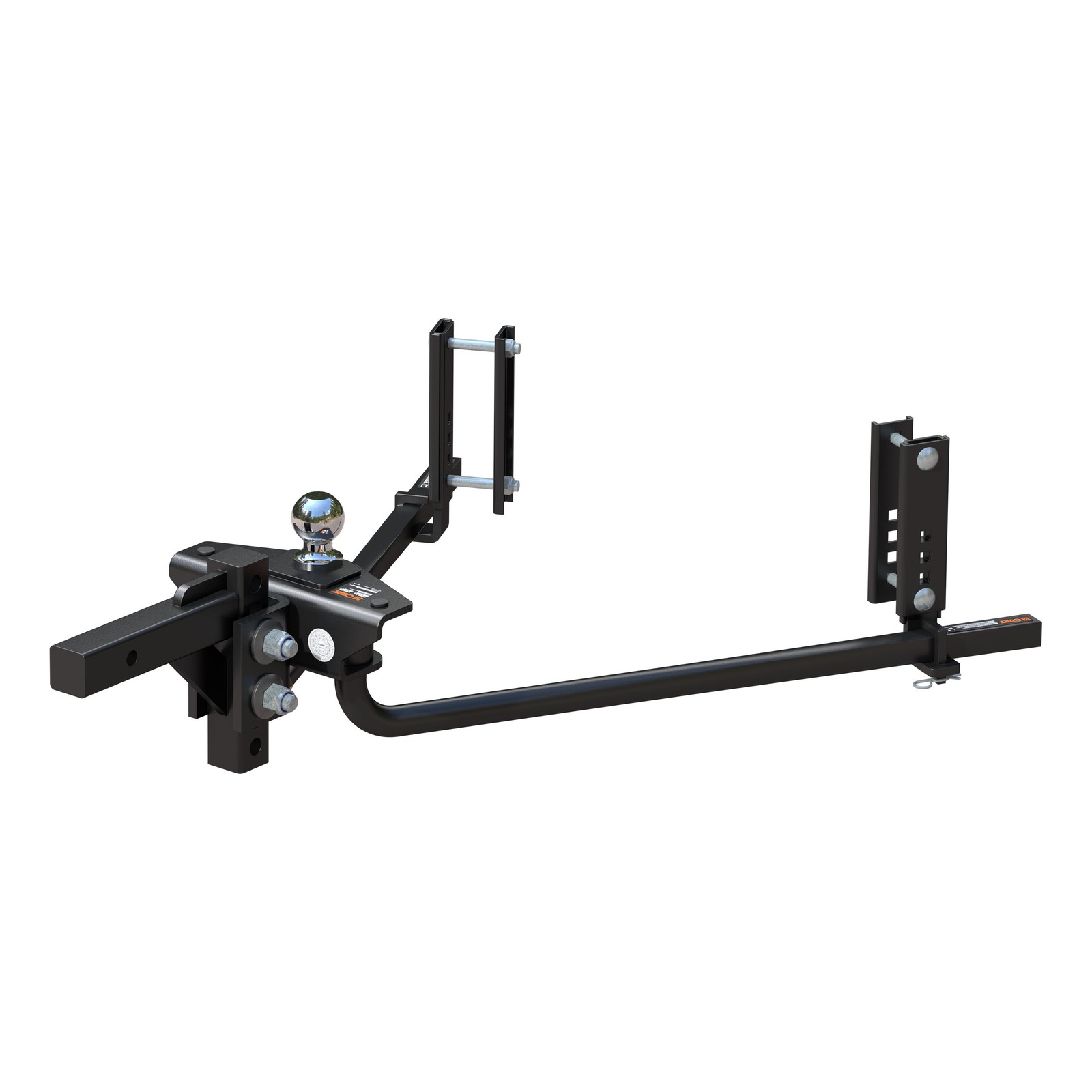 CURT Weight Distribution Hitch With 2x Sway Control Round Bar TruTrack 2P 17601