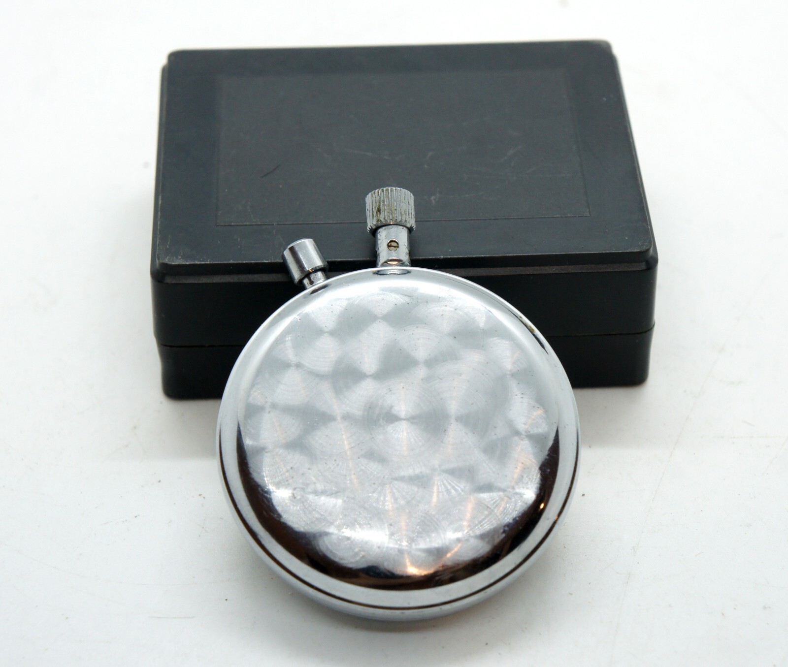 EXC! Soviet Russian USSR Stopwatch Agat Agate mechanical TWO-Button Cased