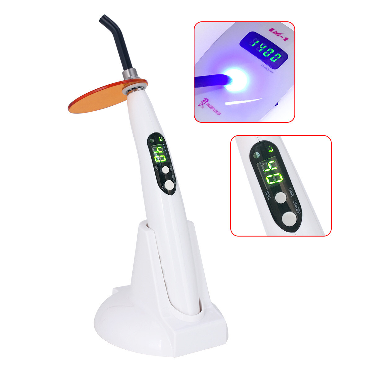 Woodpecker Style  Dental Cordless LED Curing Light Lamp High Curing LED-B