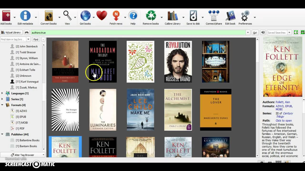 Calibre E-Book Manager & E-Reader Software for Windows & MacOS on USB or DVD