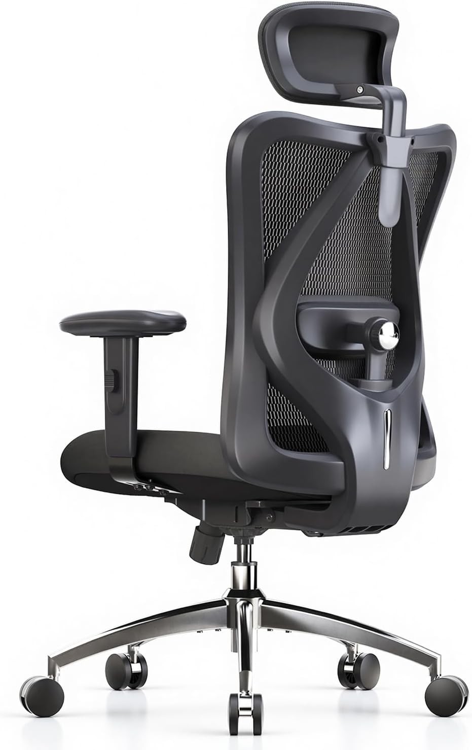 M18 Ergonomic Office Chair 330lbs High Back with Lumbar Support Black