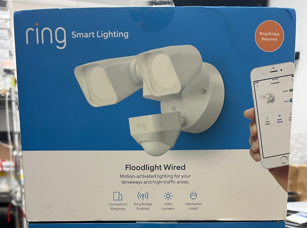 Ring Smart Lighting Wired Floodlight