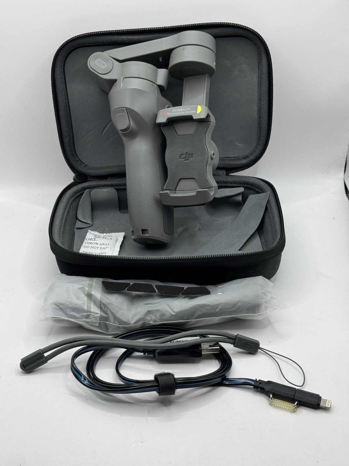DJI Osmo Mobile 3 Foldable Smartphone Gimbal Stabilizer w/ Case & Accessories