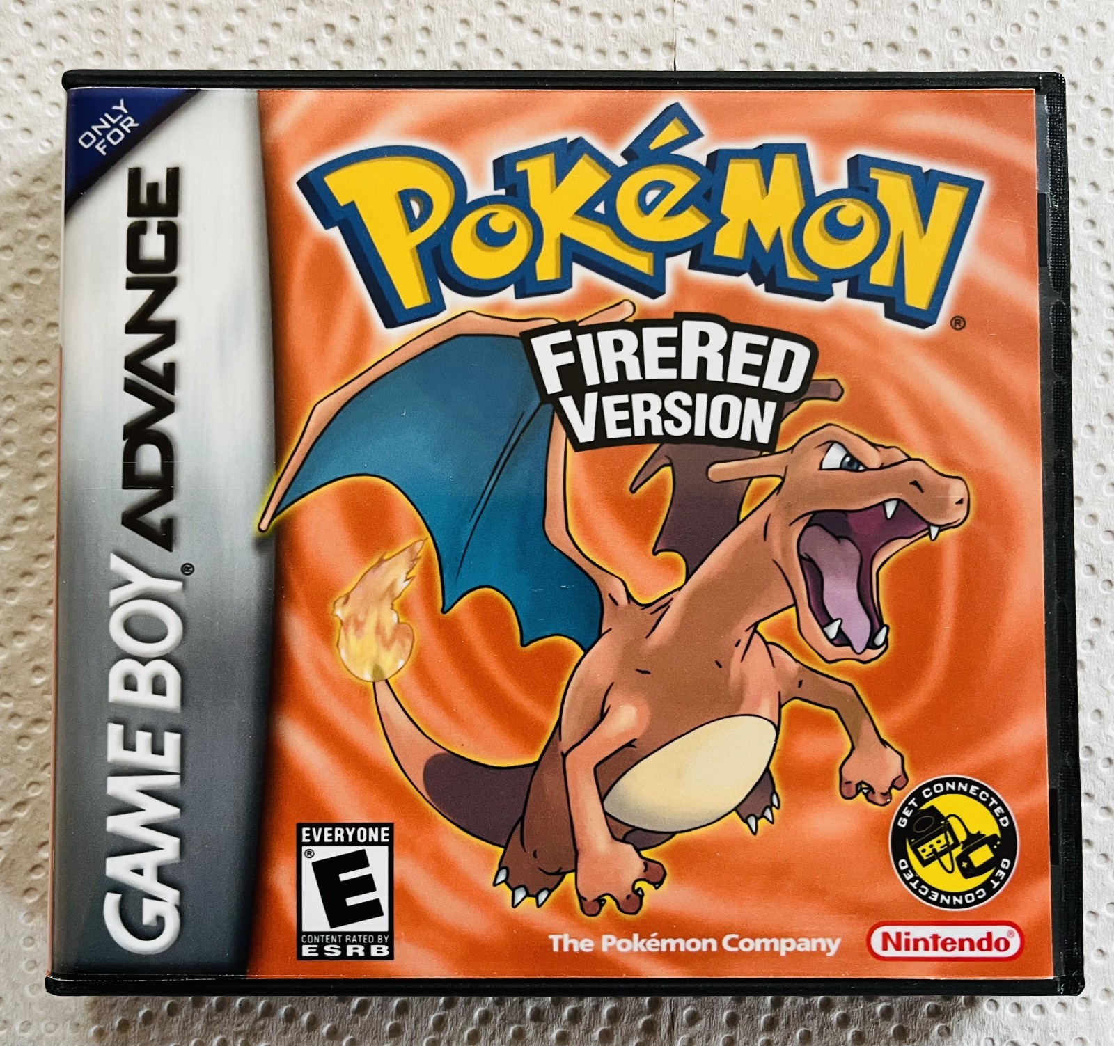 Pokemon Fire Red Version Case Only Game Boy Box Pokémon Nintendo DS Case Sized