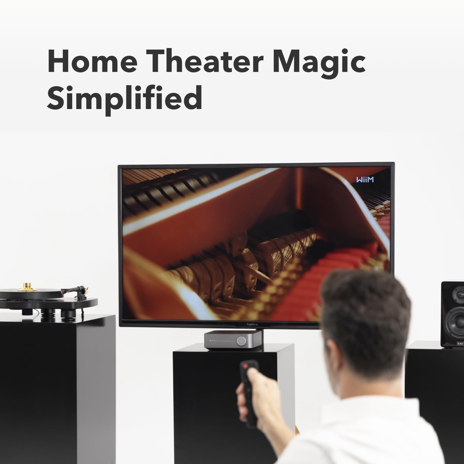 WiiM Multiroom Streaming Amplifier Compatible Google Cast, Alexa, Spotify