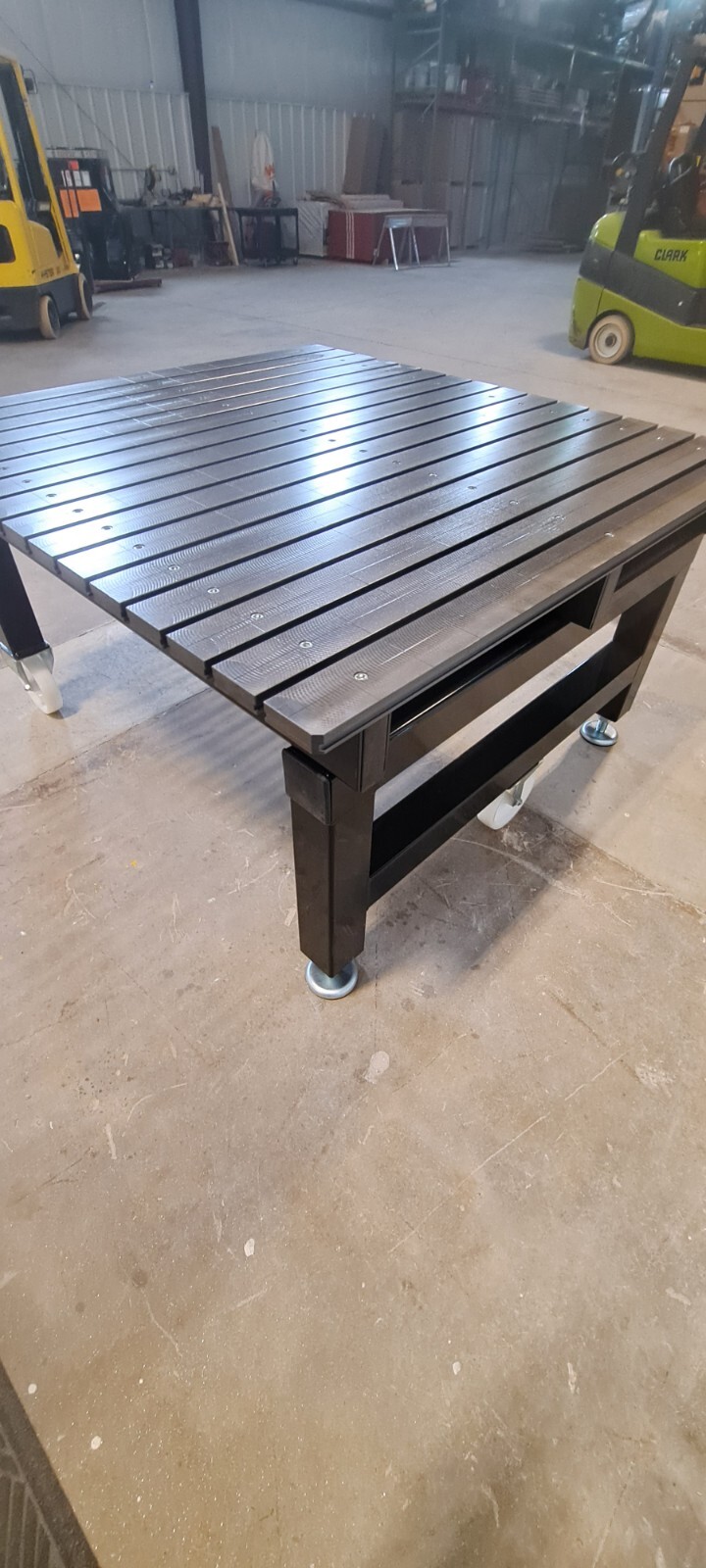 Forster Cast Iron Welding Table - Moveable 1.6M x 1.5M