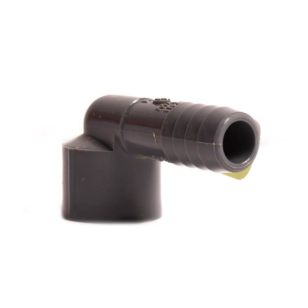 Thrifco 6521065 1/2 Inch x 1/2 Inch Insert Comb Elbow
