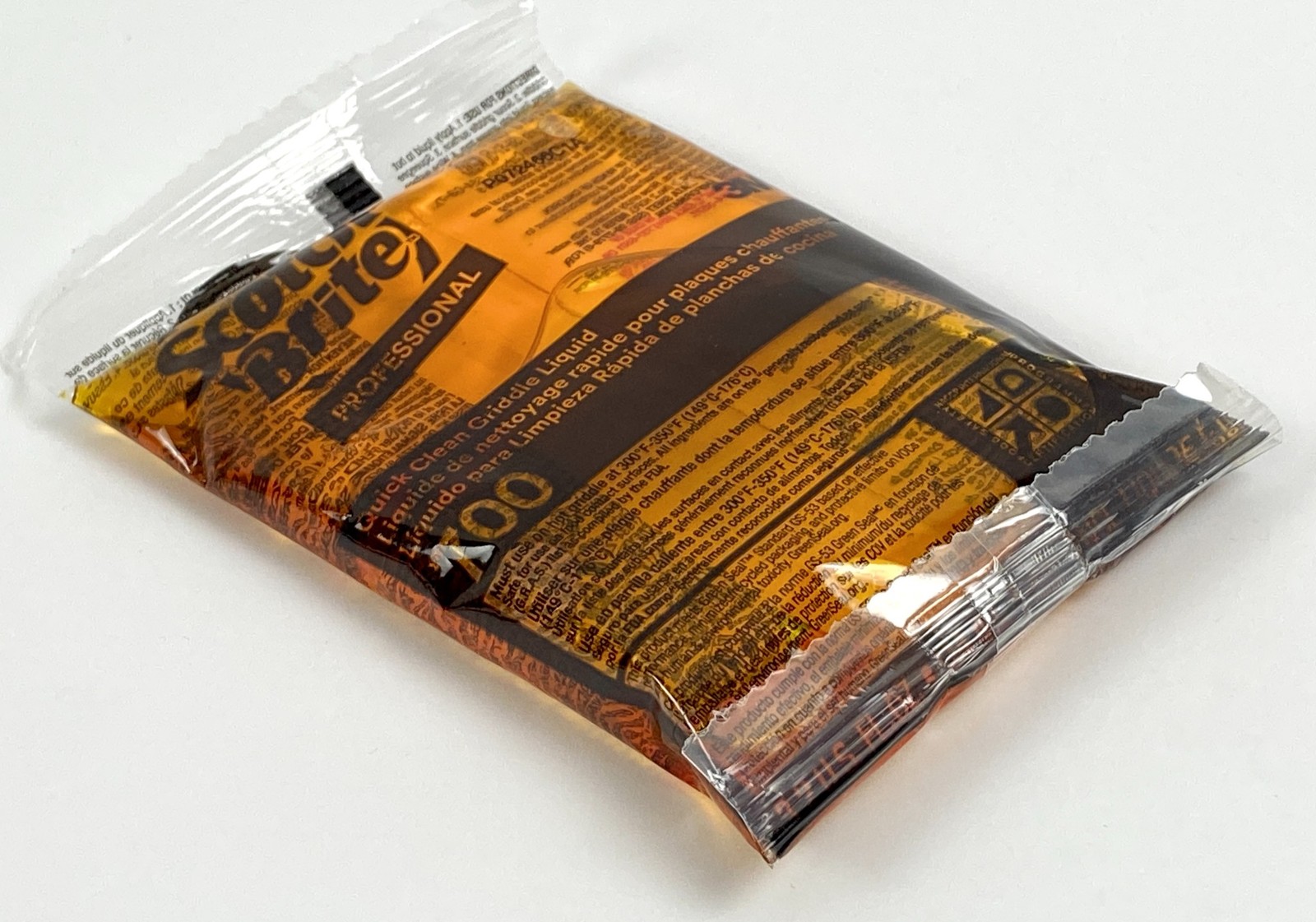 3M Scotch Brite 700 Quick Clean Griddle Liquid 3.2 oz Set of 20
