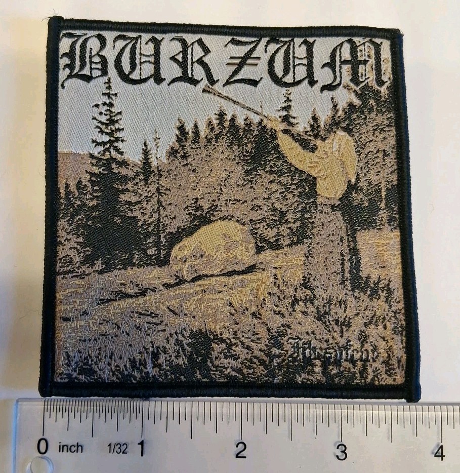 Burzum1 Filosofem Woven Patch