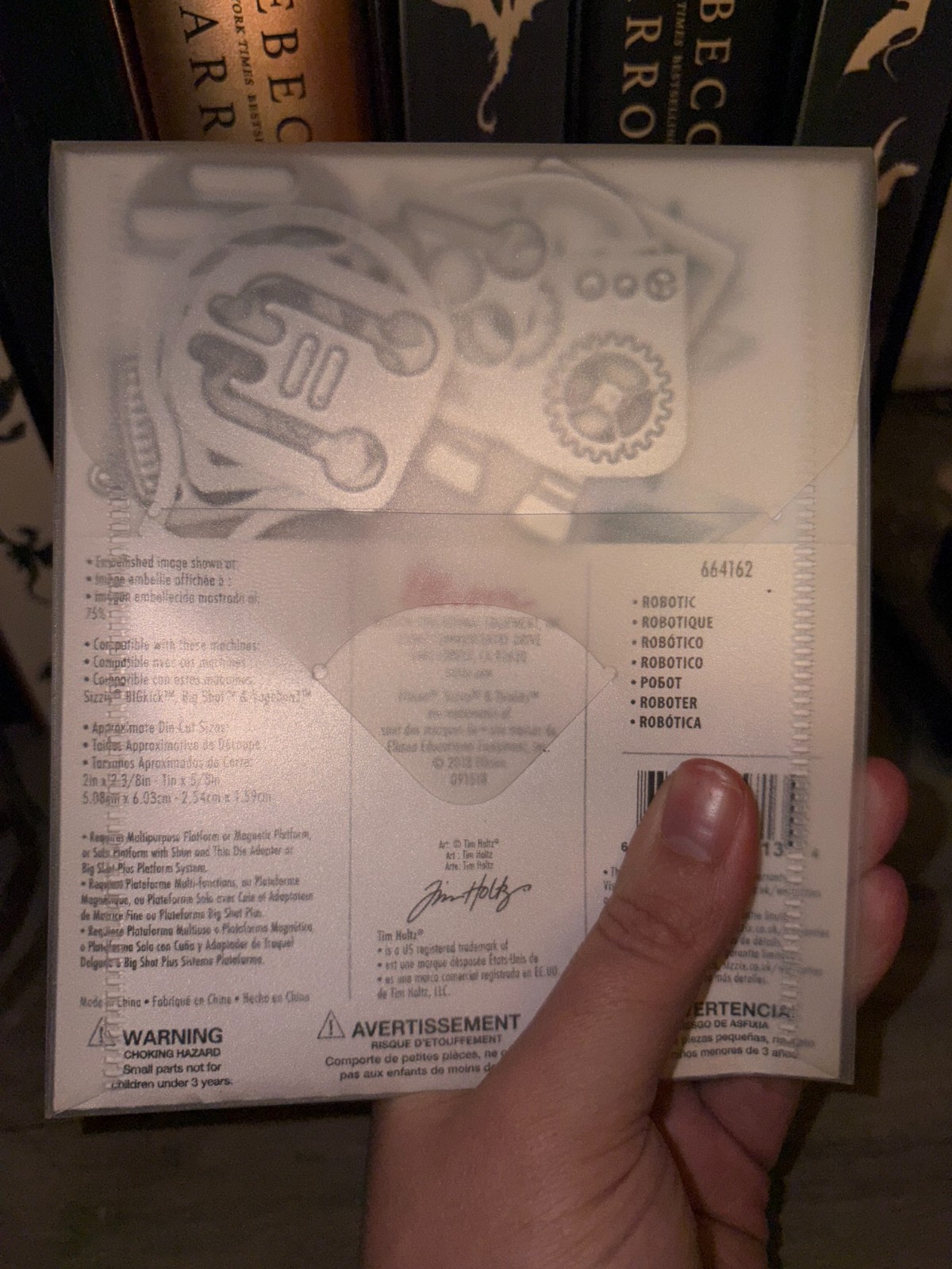 Tim Holtz Robotic Sizzix Thinlit Dies 664162