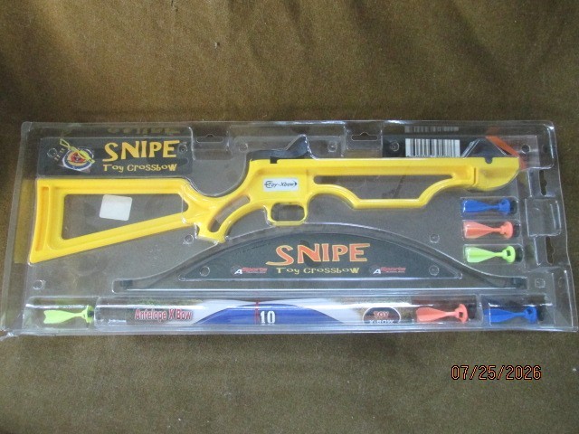 SA Sports Snipe Toy Crossbow (568) - Yellow - New/Sealed (Young Beginners)