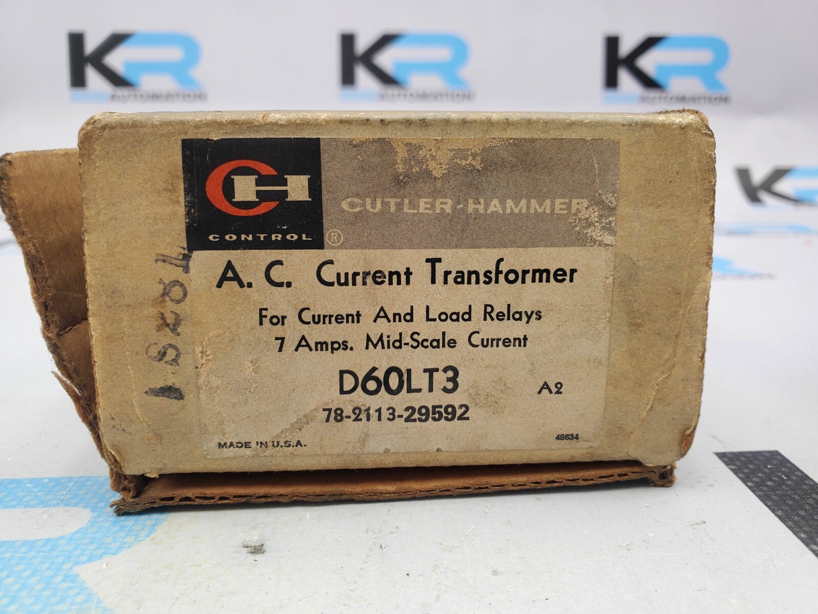 NEW Cutler Hammer D60LT3 AC Current Transformer 7A