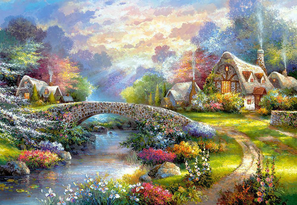 Chart Needlework DIY - Counted Cross Stitch Patterns -  Springtime