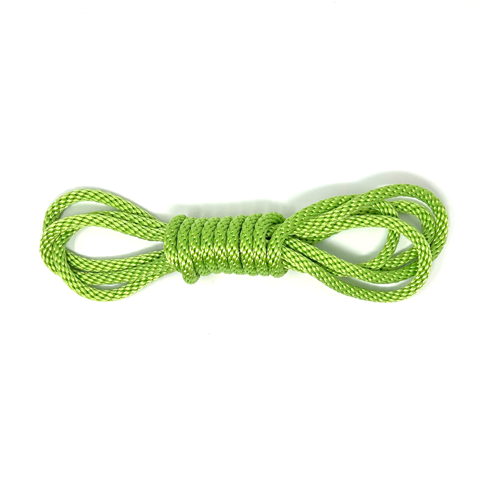 Mad Dog Products Bulk Rope ¼” x 450’ Lime Solid Braid Rope – Made in USA