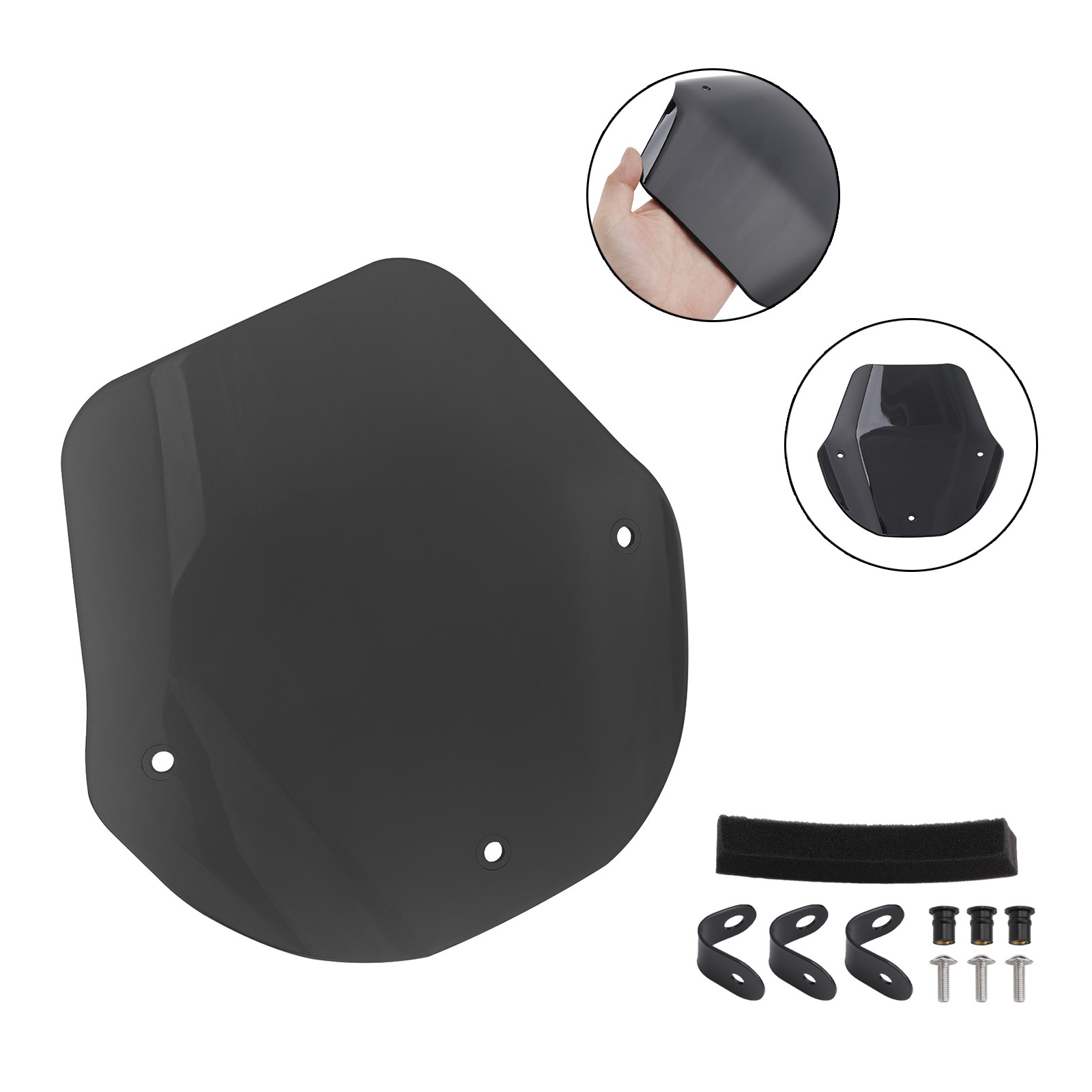 Windshield WindScreen + Bracket fit for Suzuki GSX-8S 2023-2024🏍️