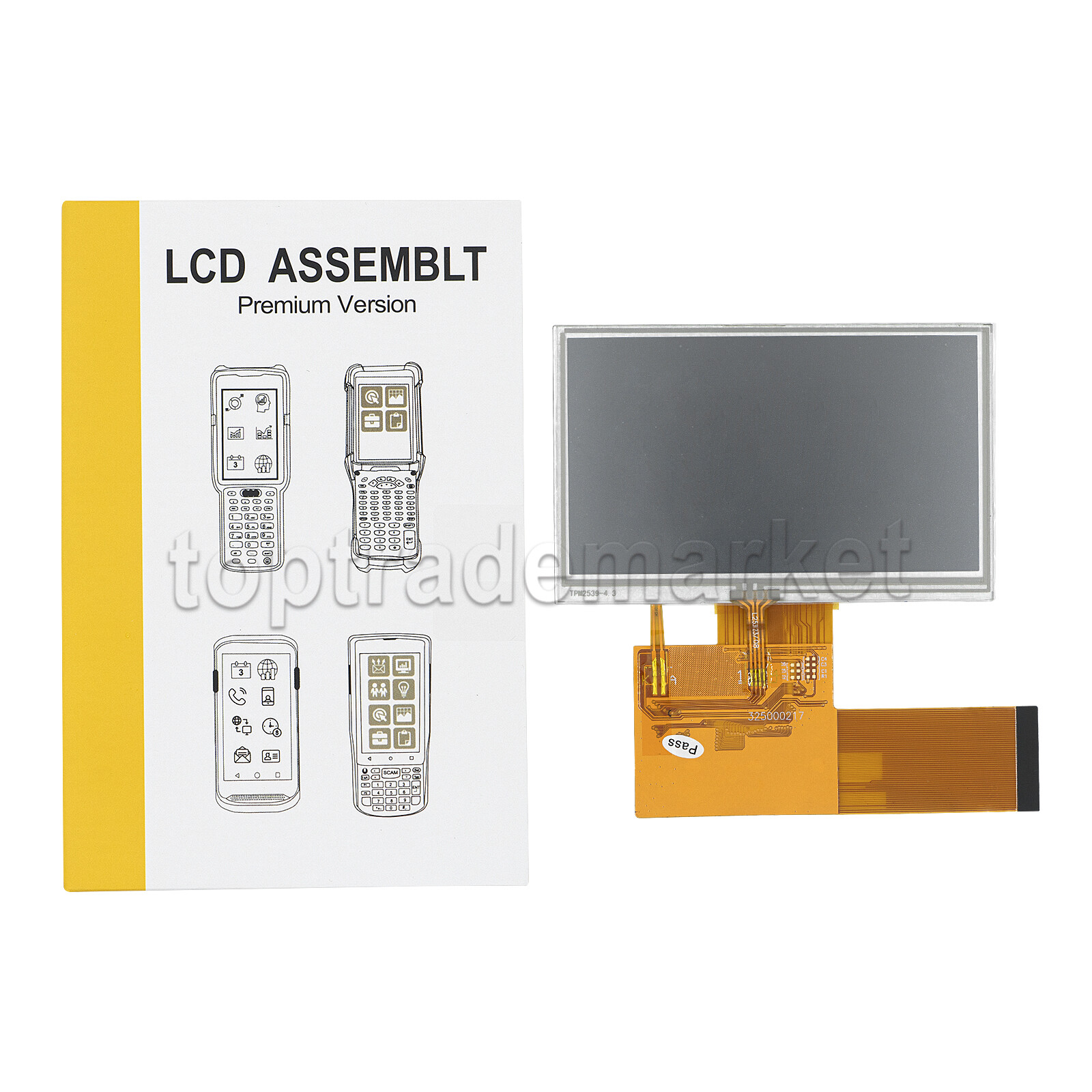 US NEW LCD Display + Digitizer Touch Screen Assembly For Zebra ZT411 Printer