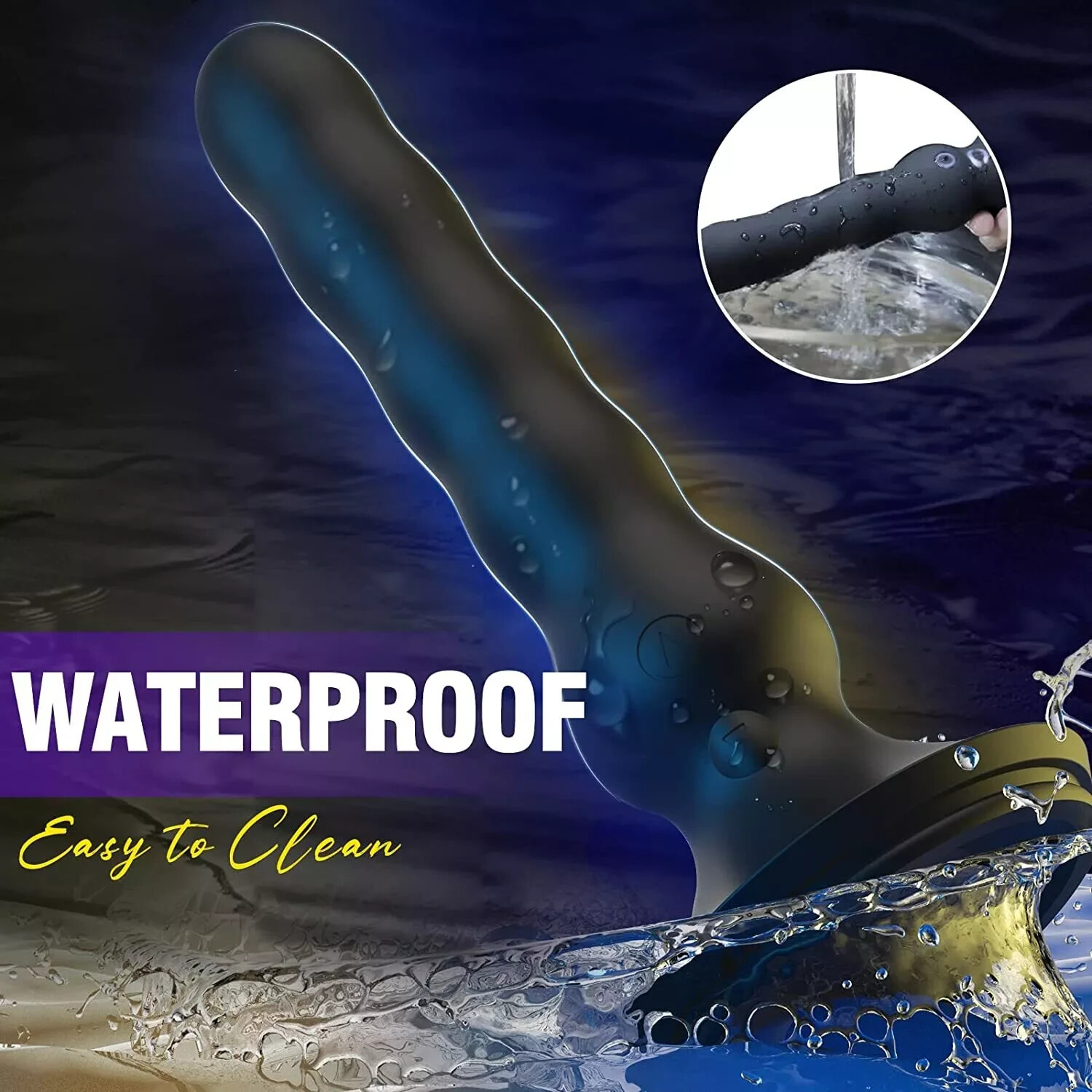 Thrusting Anal Butt Plug Dildo Vibrator Prostate Massager Sex Toys for Women Men