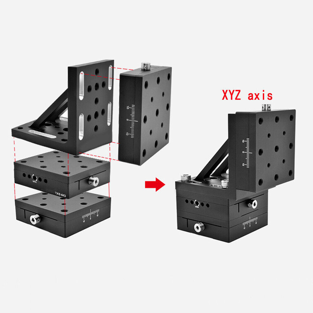 X-axis Linear Stage X Axis Translation Stage Manual Single-axis Sliding Stage