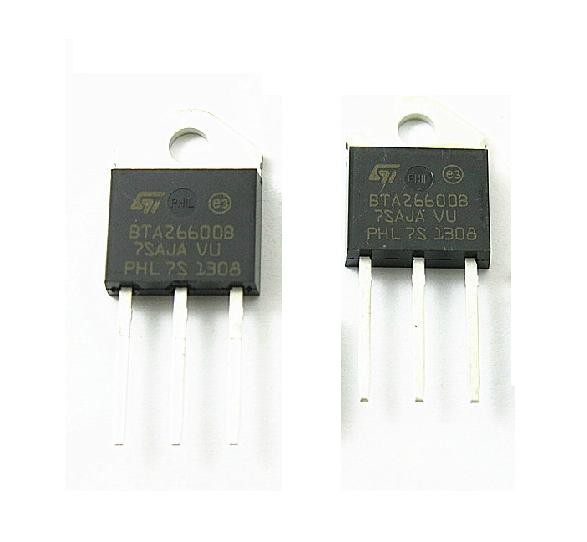 5pcs BTA26-600B TRIAC BTA26600B STM TOP-3L NEW